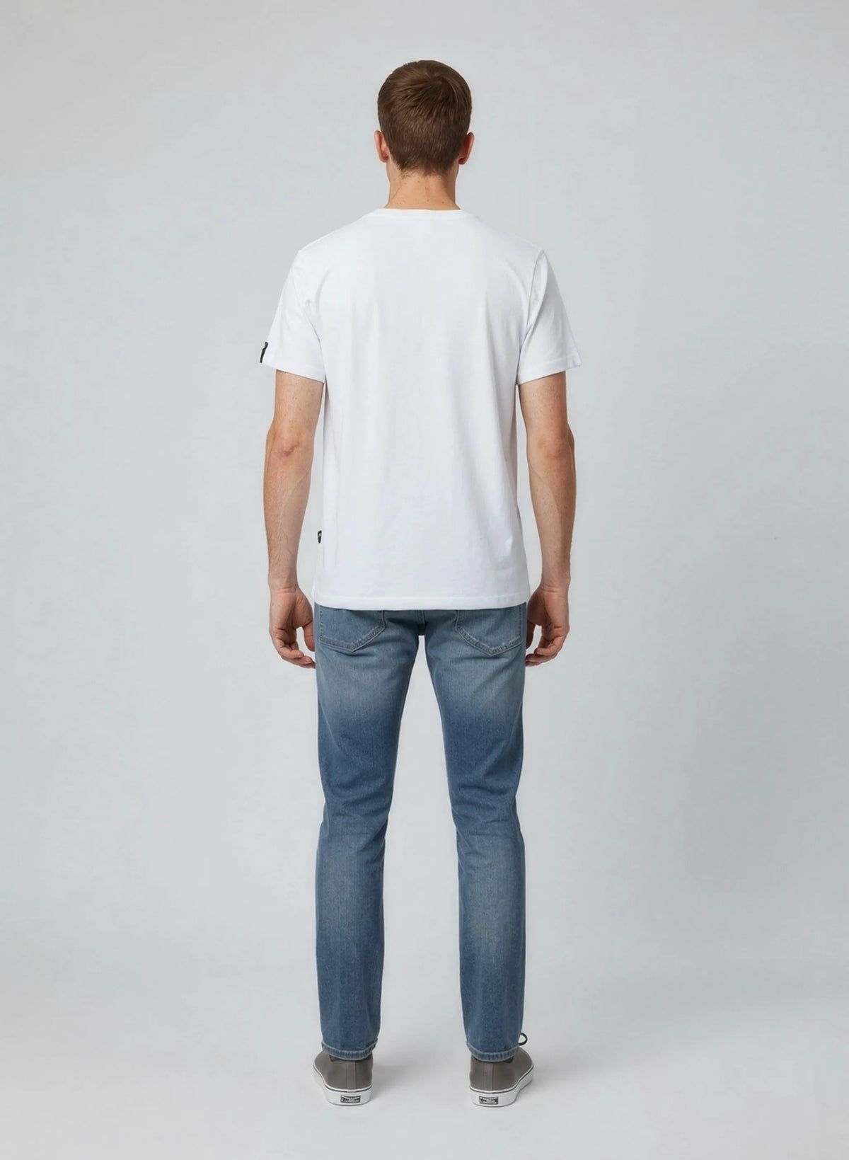 T-shirt short sleeves regular white cotton RAZ