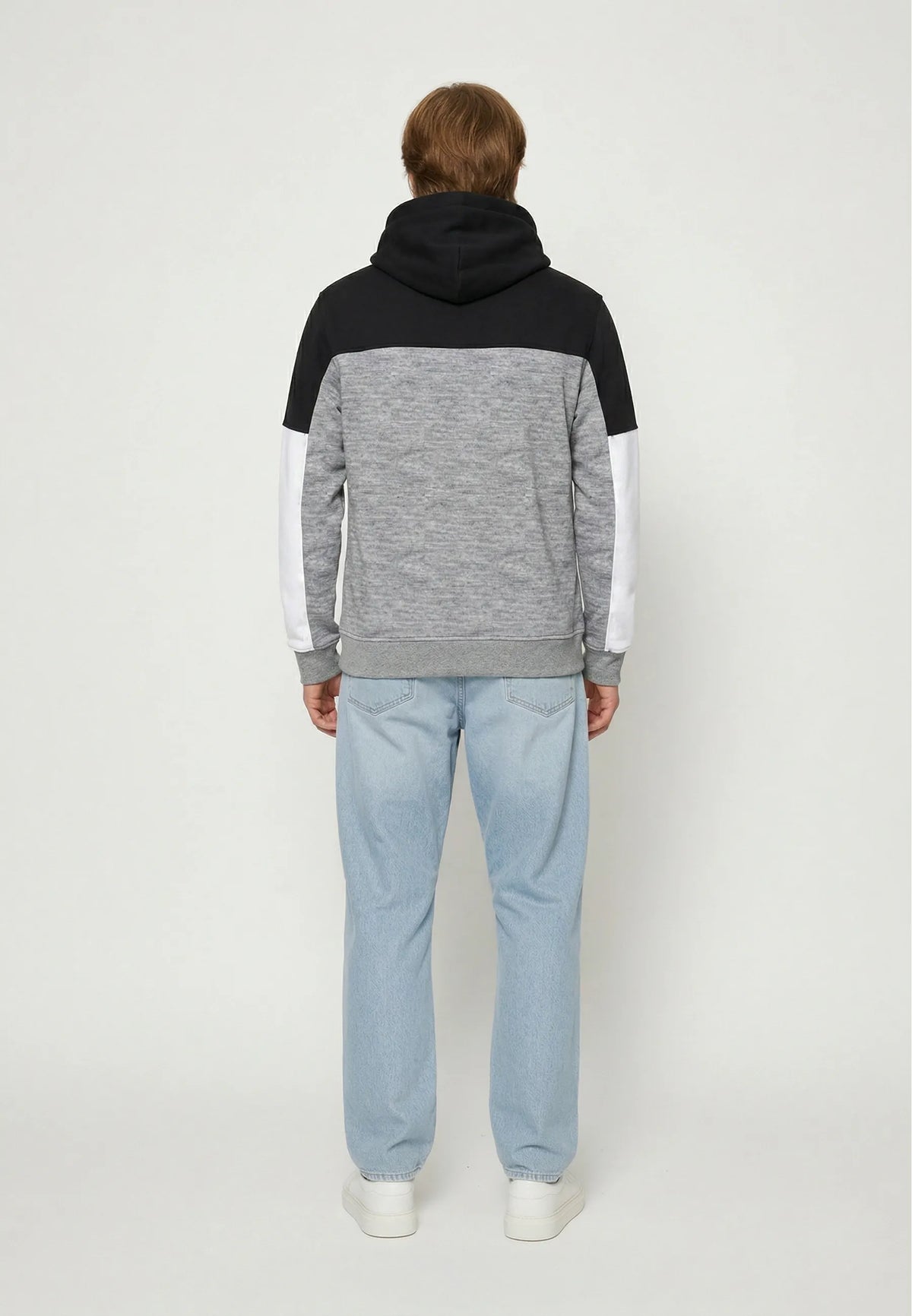 RUDON black cotton polyester regular sweatshirt