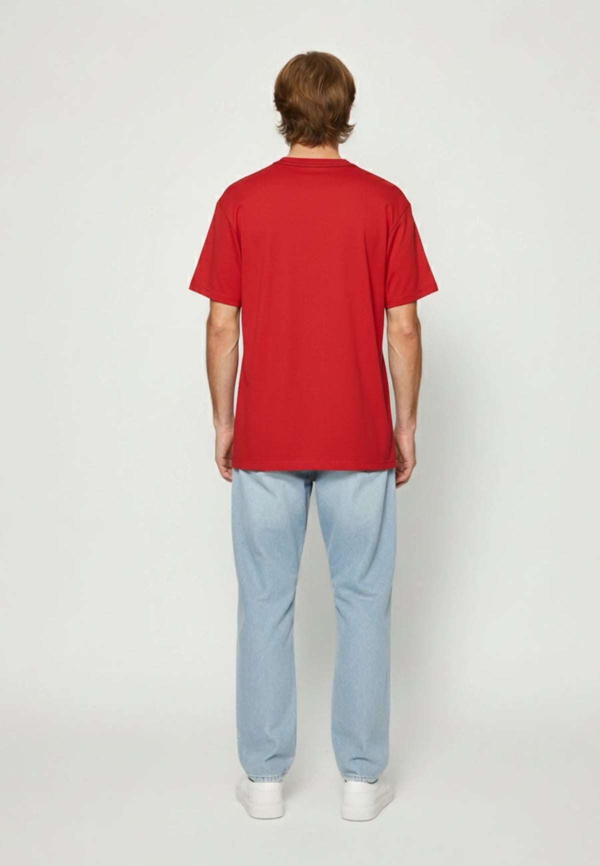 T-shirt short sleeves regular red cotton TIMAL