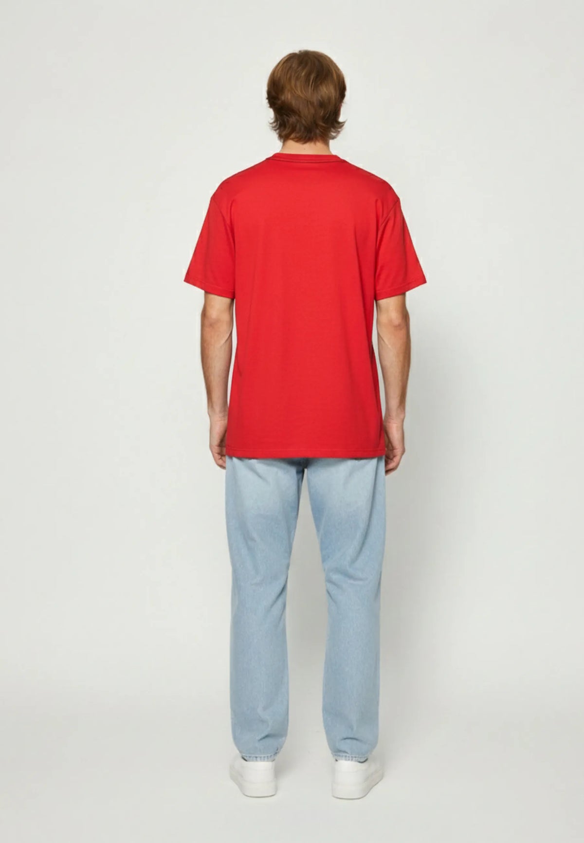 T-shirt short sleeves regular red cotton TOKY