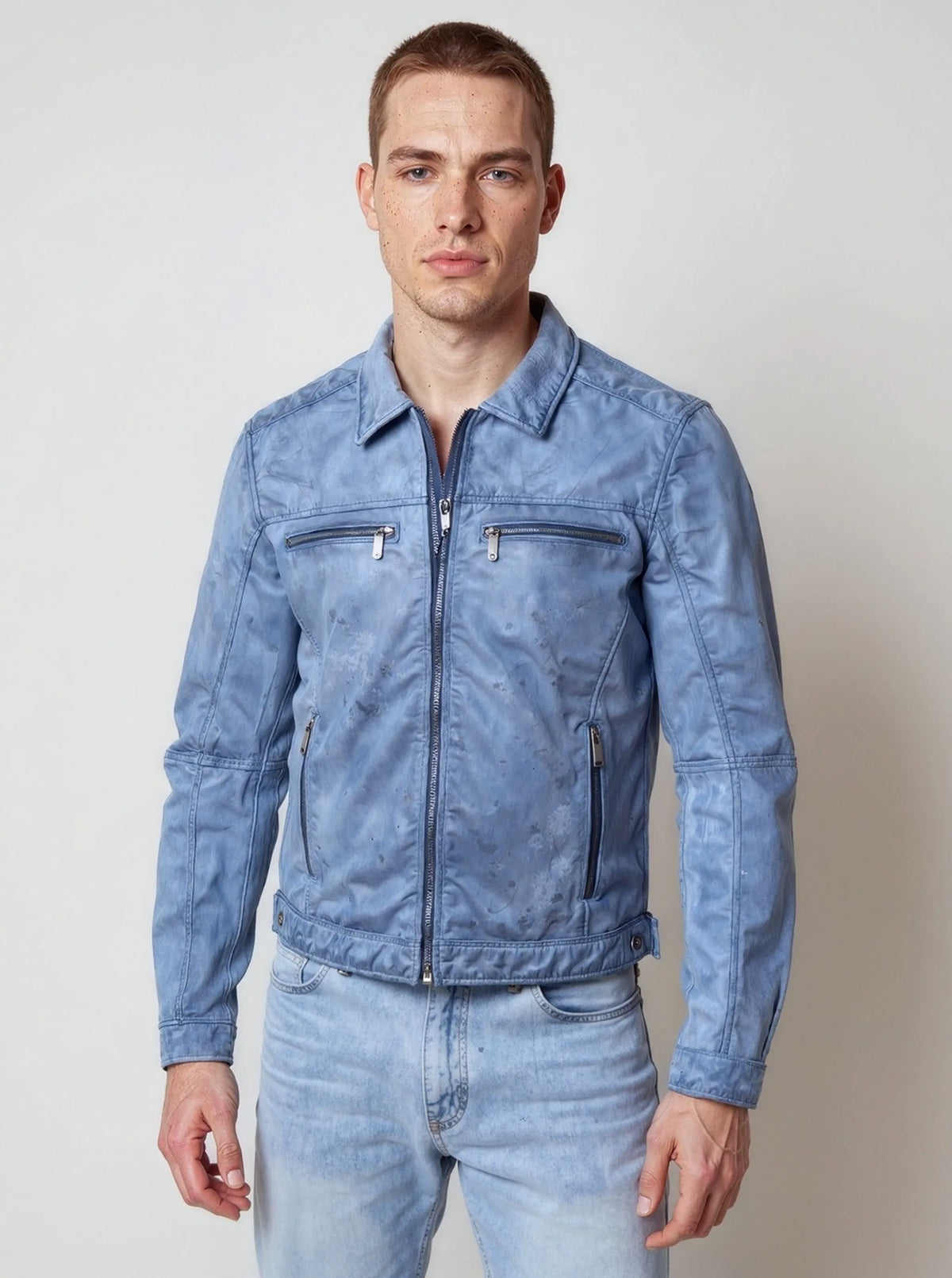 Vintage blue