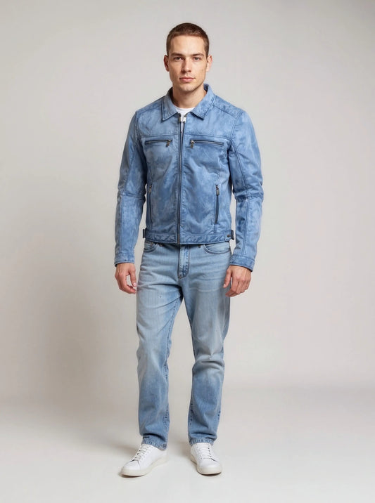 Vintage blue
