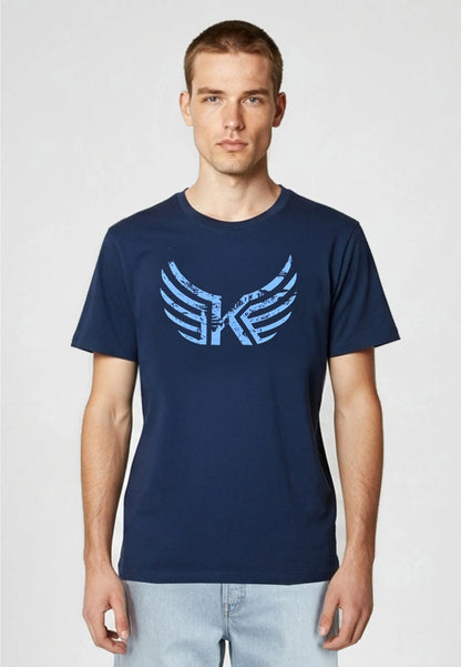 JACK navy cotton regular short-sleeve T-shirt