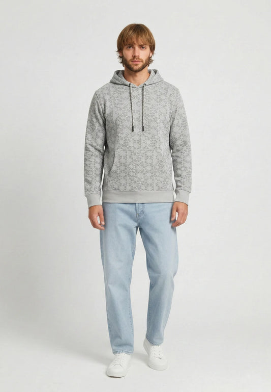 Hooded sweatshirt regular off-white cotton polyester NAMA