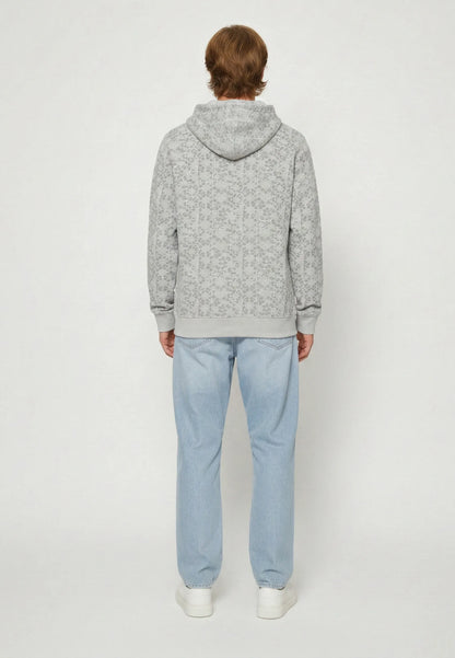 Hooded sweatshirt regular off-white cotton polyester NAMA