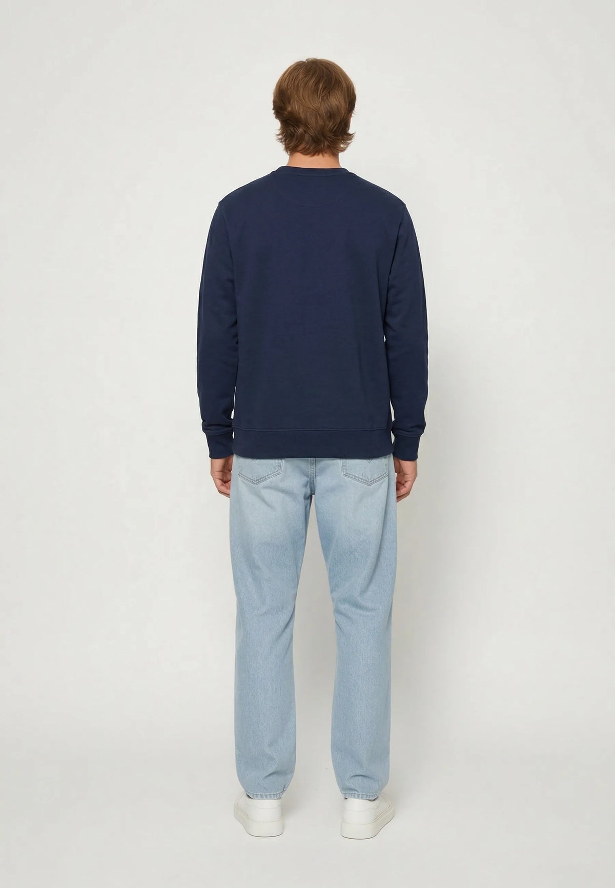 RAMS regular sweatshirt navy cotton polyester
