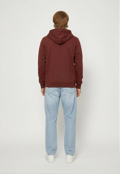 ROLAN burgundy cotton polyester regular sweatshirt