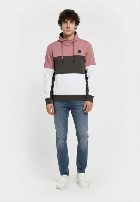 Sweatshirt regular dusty pink cotton polyester RUDON