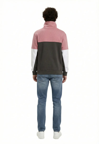Sweatshirt regular dusty pink cotton polyester RUDON
