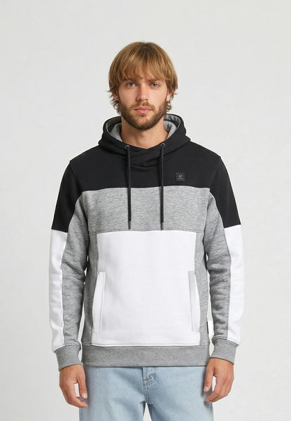 RUDON black cotton polyester regular sweatshirt