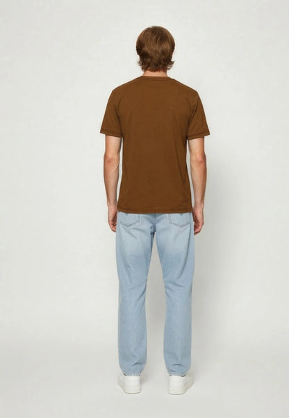 VADI copper cotton regular short-sleeved T-shirt