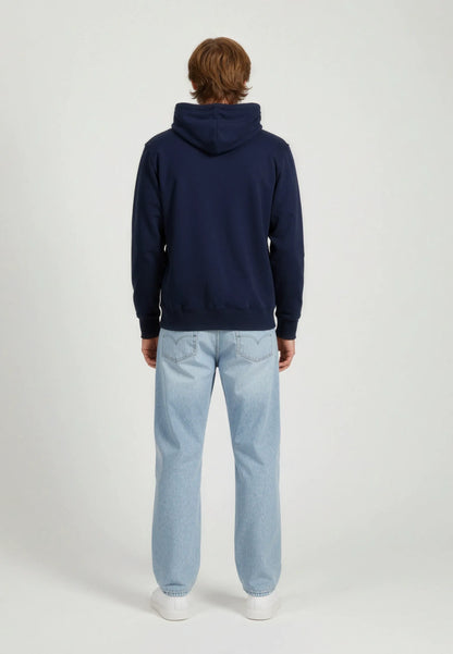 BENNI navy cotton polyester regular hoodie