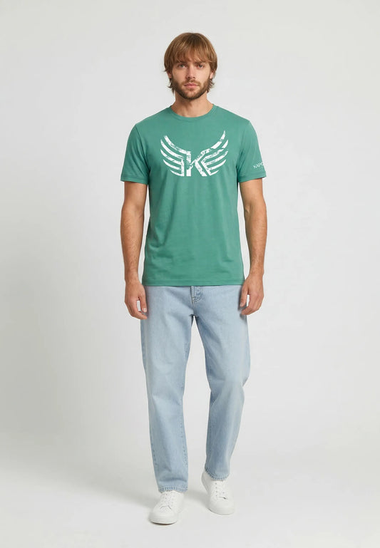 T-shirt short sleeves regular mint cotton JACK
