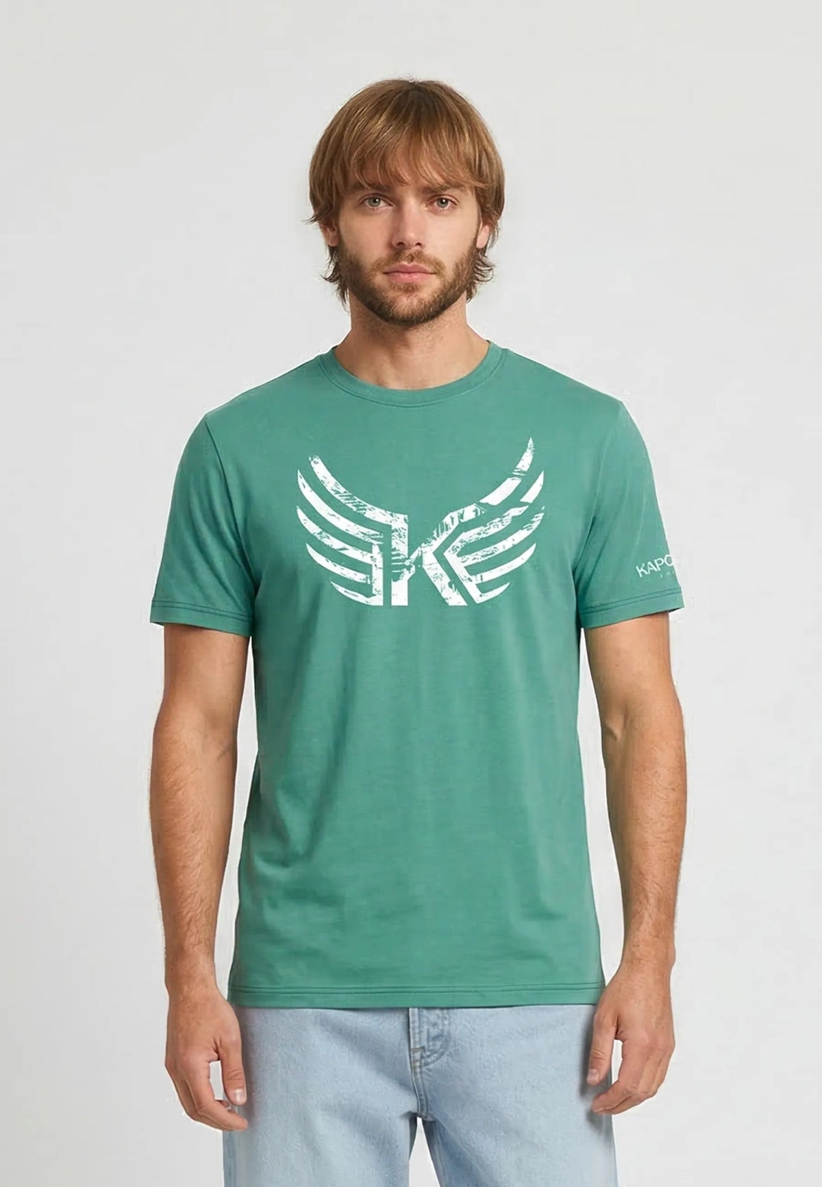 T-shirt short sleeves regular mint cotton JACK