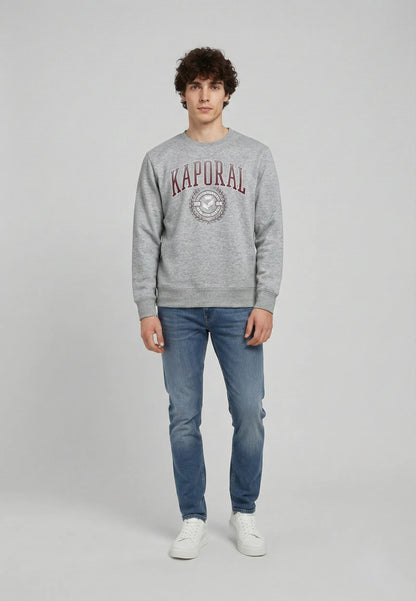 Sweatshirt regular heather grey cotton polyester RAMS