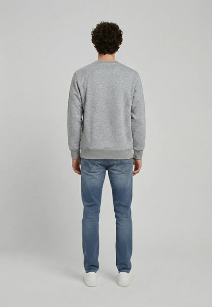 Sweatshirt regular heather grey cotton polyester RAMS