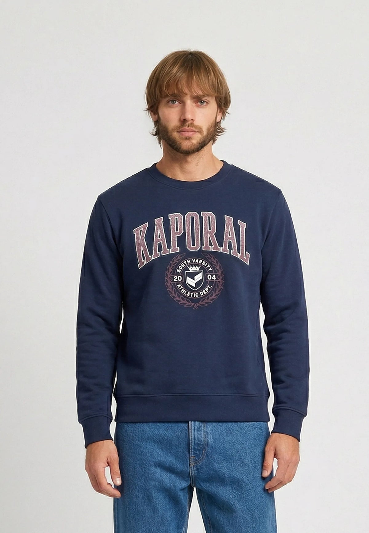 RAMS regular sweatshirt navy cotton polyester